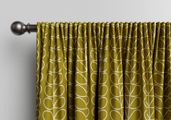 Orla Kiely Linear Stem, Seagrass - Made to Measure Curtains - Image 9